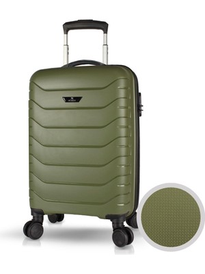 My Valice Solid Pp Polipropilen Kırılmaz Küçük Kabin Boy Haki Valiz