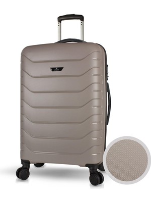 My Valice Solid Pp Polipropilen Kırılmaz Orta Boy Mürdüm Valiz