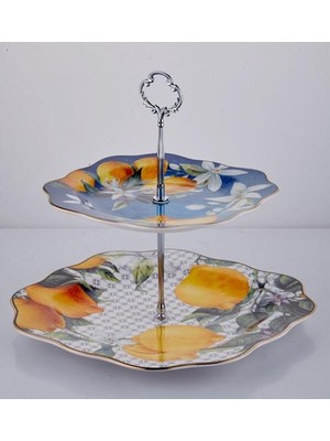 Lamedore Lemons Serisi 2 Katlı Kurabiyelik 20-26 cm 1JYC-310