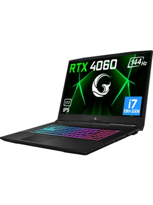 Game Garaj Slayer3 7XL-4060 V2 C2 Intel Core I7 13700H 32GB Ram 1tb SSD RTX4060 17.3" Fhd 144Hz IPS Freedos Dizüstü Bilgisayar + Çanta