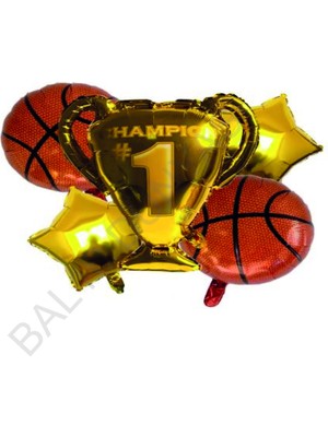 Bal10 Dünyası Kupalı Basketbol Temalı Duğum Günü Seti
