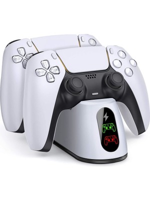 Comse Ps5 Dualsense Şarj Istasyonu Dock Göstergeli 0516