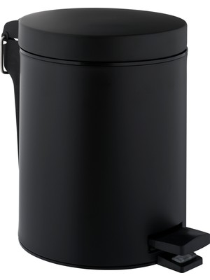 VitrA Base 300 A4414936 Çöp Kovası, 5 Litre, Mat Siyah