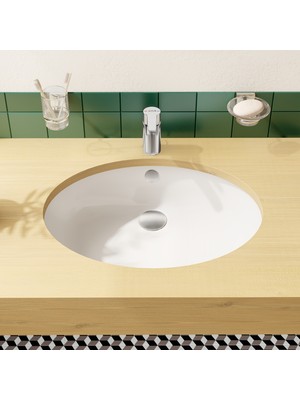 VitrA S20 6069B003-0012 Tezgah Altı Lavabo, 52 cm, Beyaz