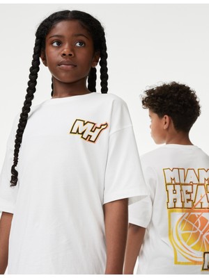 Marks & Spencer Nba Miami Heat T-Shirt (6-16 Yaş)