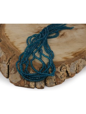 Prestij Boncuk Kristal Boncuk 2 mm Mavi A020