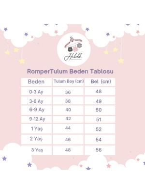 Hobidik Baby Hobidik Kız Bebek Çocuk Organik Keten Fiyonklu Romper Tulum Set