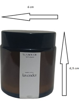 %100 Doğal Soya Wax, Amber Kavanozda Kokulu Mum - Rahatlatıcı Atmosfer Yaratın! Kokulu Mum, Dekoratif Mum