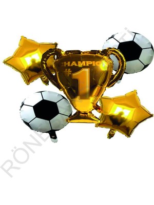 Rönesans Parti Kupalı Futbol Temalı Duğum Günü Seti Set-1