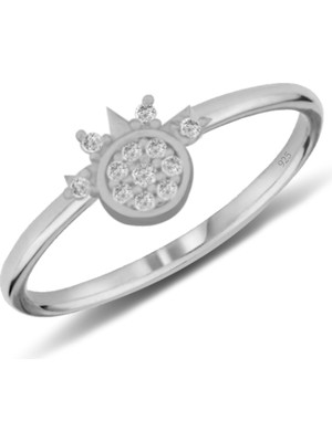 Silveranka 925 Ayar Gümüş Güneş Tasarım Yüzük