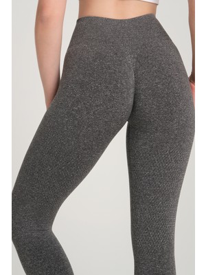 Gymhams Kalçası Büzgülü Push Up Kalça Şekillendirici Tayt Seamless Fitness Yoga Yüksek Bel Spor Tayt