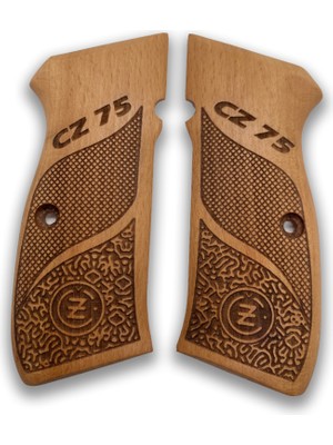 Zib Grips Silah Kabzası - Cz 75, Canik 55, S120, L120 ile Uyumlu - Sadece Vernik Uygulanmış - CZ75SV043