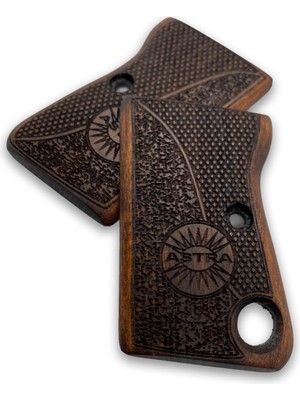 Zib Grips Silah Kabzası - Astra CUB2000, Cup 6,35 ile Uyumlu - Koyu Kahverengi Renk - ASTCUBCV005