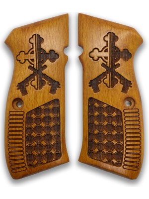 Zib Grips Silah Kabzası - Cz 75, Canik 55, S120, L120 ile Uyumlu - Sarı Renk - CZ75SR029