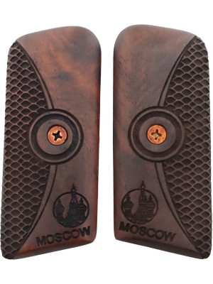 Zib Grips Silah Kabzası - Tokarev TT33, Kısa Takarof ile Uyumlu - Koyu Kahverengi Renk - TKVTT33CV003