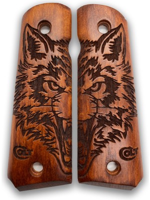 Zib Grips Silah Kabzası - Colt 1911, Girsan Mc 1911 ile Uyumlu - Meşe Renk - CLT1911MS050
