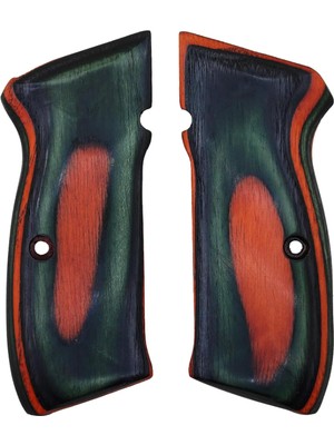 Zib Grips Silah Kabzası - Cz 75, Canik 55, S120, L120 ile Uyumlu - Sadece Vernik Uygulanmış - Lamine Malzemesinden Yapılma - LMCZ75SV066