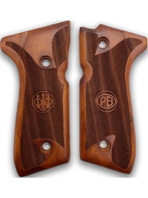 Zib Grips Silah Kabzası - Girsan Yavuz 16, Beretta F92 ile Uyumlu - Meşe Renk - BRTF92MS008
