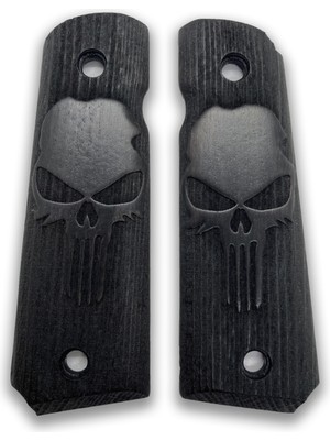 Zib Grips Silah Kabzası - Colt 1911, Girsan Mc 1911 ile Uyumlu - Siyah Renk - CLT1911SY006