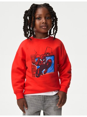 Marks & Spencer Spider-Man:trade_mark: Sweatshirt (2-8 Yaş)