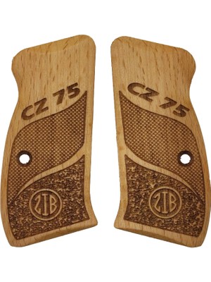 Zib Grips Silah Kabzası - Cz Kompakt, P-01 ile Uyumlu - Sadece Vernik Uygulanmış - CZCMPSV015