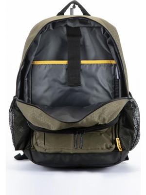 Caterpillar Bennet Backpack Unisex Yeşil Sırt Çantası