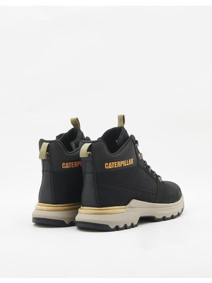 Cat Caterpillar Colorado Sneaker Erkek Siyah Deri Bilekli Bot