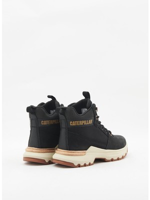 Cat Caterpillar Colorado Sneaker Kadın Siyah Deri Bot