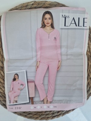 Miss Lale Kadın Fitilli Büyük Beden Pijama