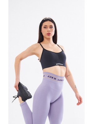 Gymhams Askılı Push Up Toparlayıcı Esnek Seamless Spor  Sütyen Fitness Yoga Bra/bralet