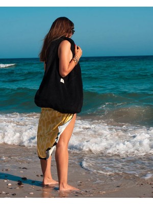 Cora Bag Kadın Havlu Çanta Siyah