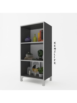 Kenzlife mutfak dolabı pakize 088*050*030 gri ayaklı banyo evrak ofis ayakkabılık kiler