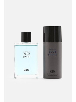 Zara Man Blue Spirit EDT 90 ml + Deodorant Spray EDC 150 ml Erkek Parfüm Seti