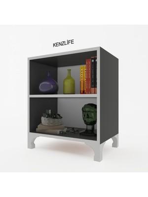 Kenzlife mutfak dolabı pakize 068*030*030 gri ayaklı banyo evrak ofis ayakkabılık kiler