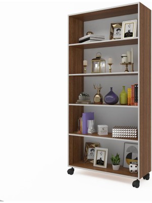 Kenzlife mutfak dolabı raziye 168*090*030 cvz tekerlekli banyo evrak ofis ayakkabılık kiler