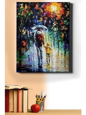 WebStyle Sayılarla Boyama Seti Kasnaklı Sevgi Yolu 50 x 65 cm