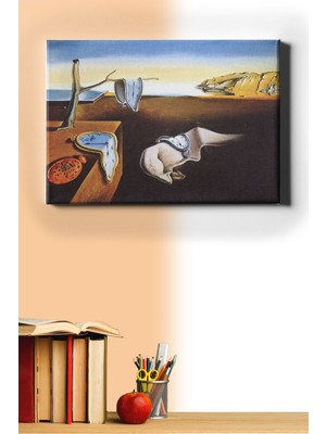 WebStyle Sayılarla Boyama Seti Kasnaklı S.dali Eriyen Saatler 40 x 50 cm