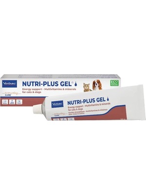 Virbac Nutri-Plus Gel Kedi ve Köpekler Için Vitamin 120GR