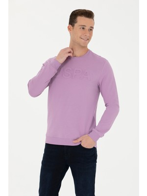 U.S. Polo Assn. Erkek Lila Sweatshirt 50269402-VR034