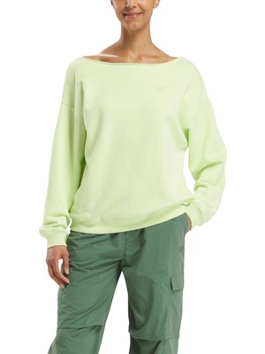 Reebok Wde Fleece Coverup A Lıme Kadın Sweatshirt