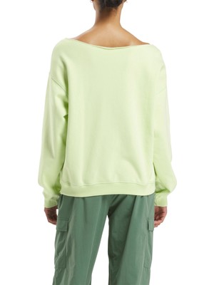 Reebok Wde Fleece Coverup A Lıme Kadın Sweatshirt