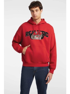 Baskılı Kapşonlu Sweatshirt FM1.104KÖ