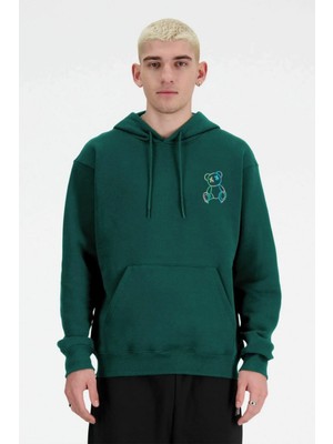 Baskılı Kapşonlu 3 Iplik Sweatshirt FM1.112YÖ