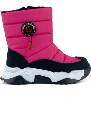 Fuşya Kız Çocuk Kar / Yağmur Botu