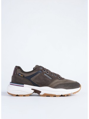 Tommy Hilfiger Haki Erkek Sneaker M Runner Cordura Mıx