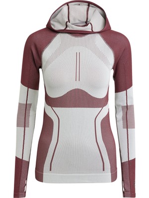 adidas AIW6368 Adidas Asmc Tst Ls Ho Kadın I&amp;ccedil;lik-Pro Bordo