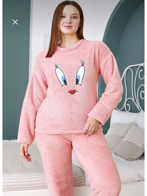 Kadın Polar Pijama Takımı