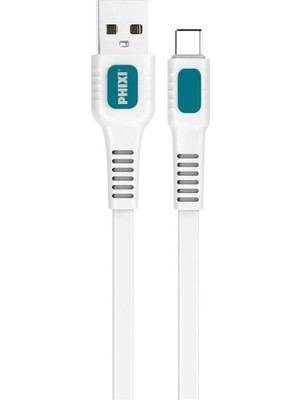 Force CB457T Yassı ve Güçlendirilmiş Type-C USB Şarj ve Data Kablo