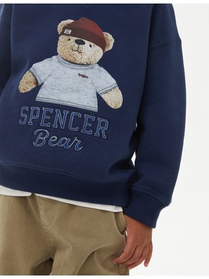 Spencer Bear™ Christmas Sweatshirt (2-8 Yaş)