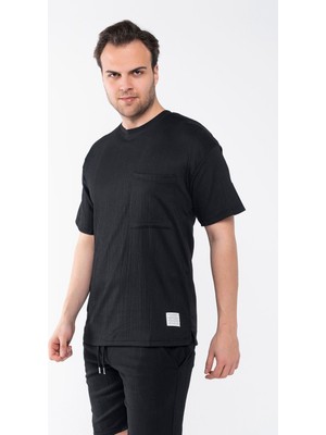 Garen Erkek Oversize Şort T-Shirt Takım